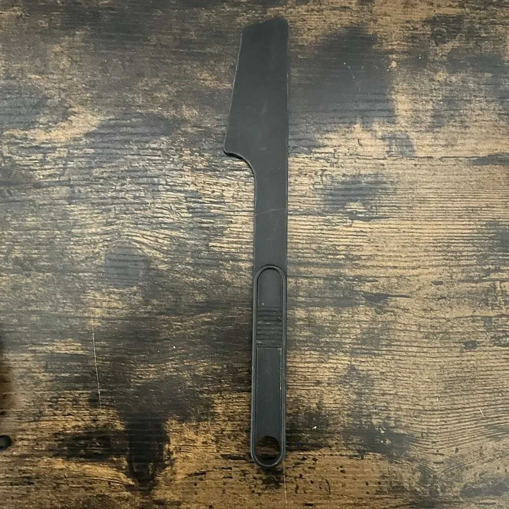T-Fal Rare 12” Black Nylon Kitchen Scraper Kitchen Utensil Rare Hard to Find